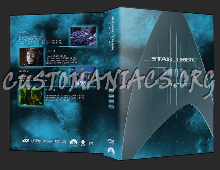 Star Trek Collective - Borg dvd cover