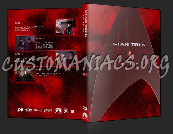 Star Trek Collective - Q dvd cover
