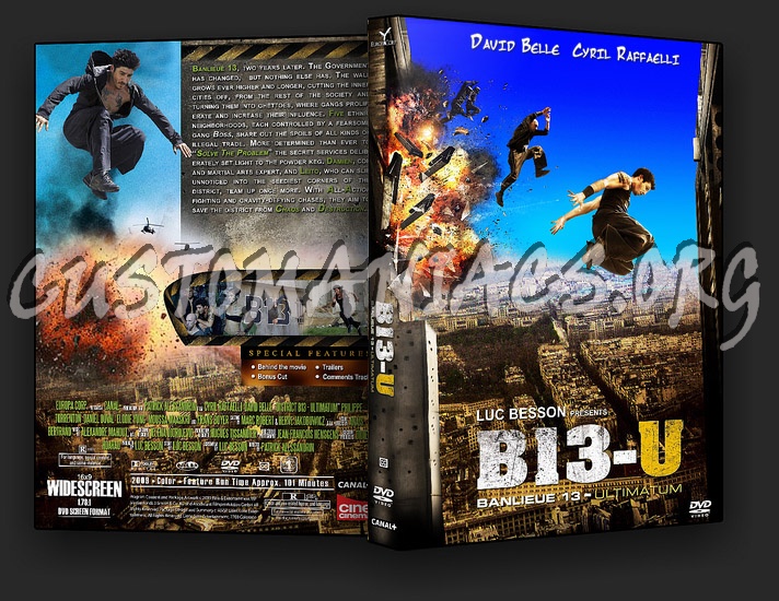 District 13 / Banlieue 13 (B13) Ultimatum dvd cover