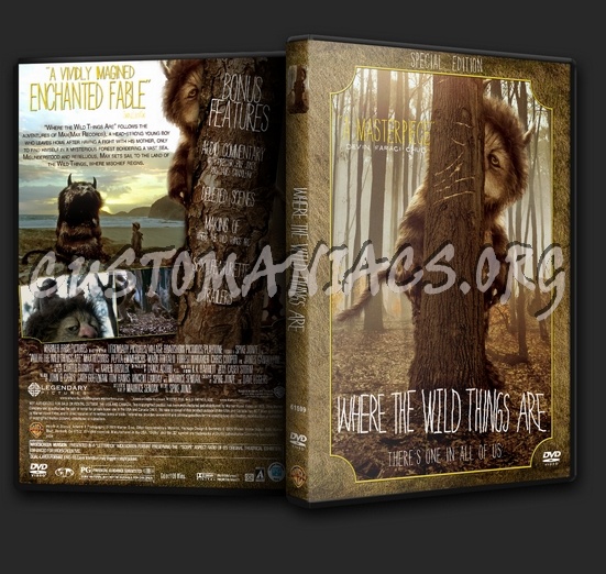 Where the Wild Things Are dvd cover
