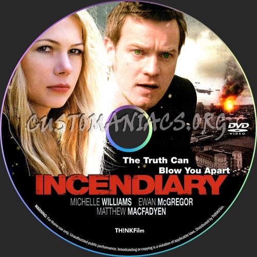 Incendiary dvd label