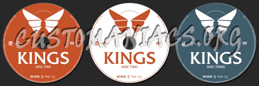Kings Season 1 dvd label