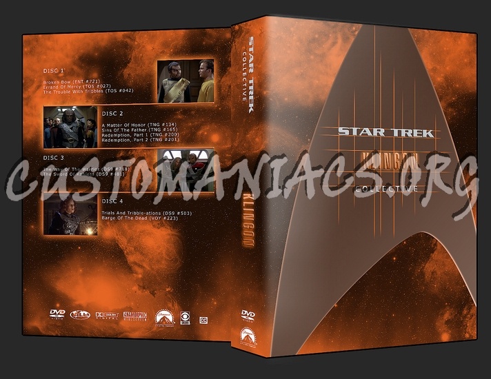 Star Trek Collective - Klingon dvd cover