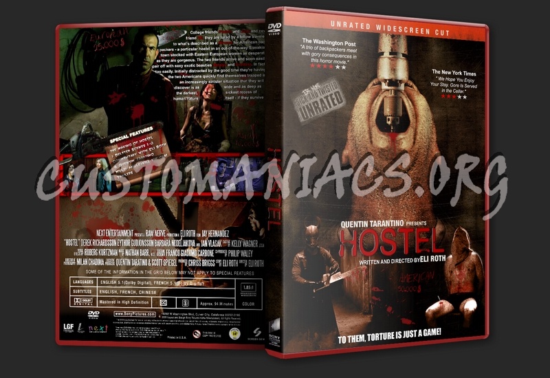 Hostel dvd cover