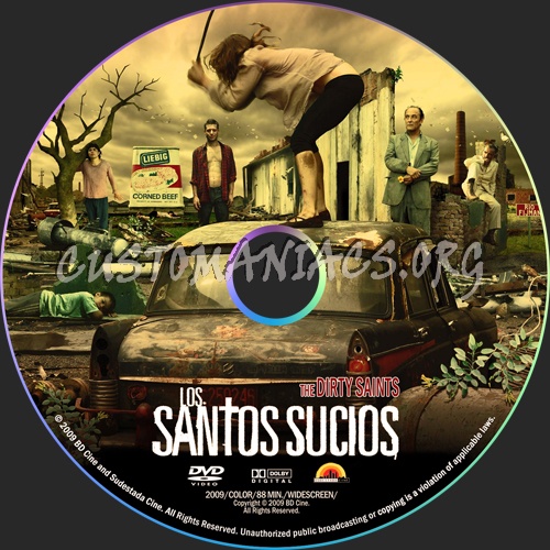 Los Santos Sucios aka The Dirty Saints dvd label