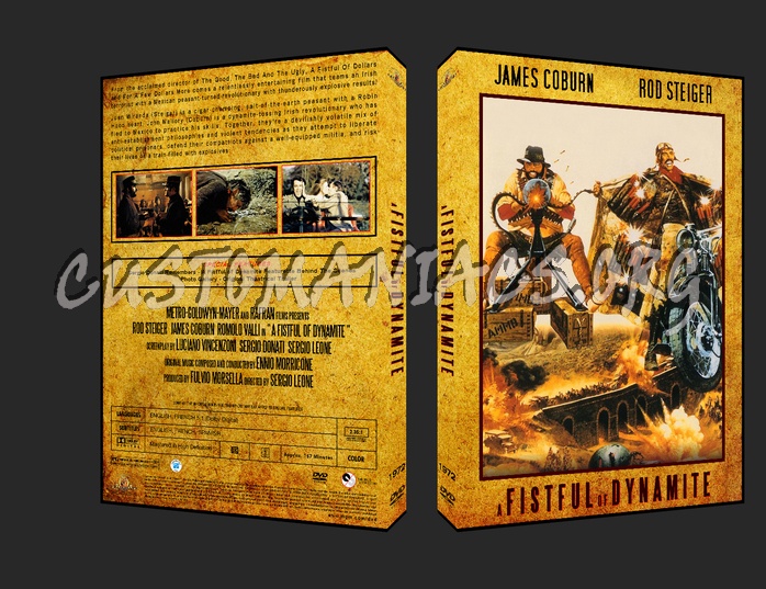Western Collection A Fistful of Dynamite 1972 dvd cover