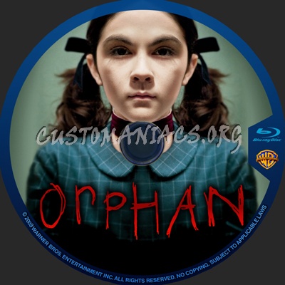 Orphan blu-ray label