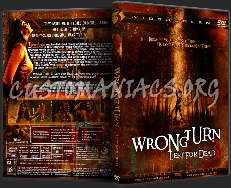 Wrong Turn 3 dvd cover