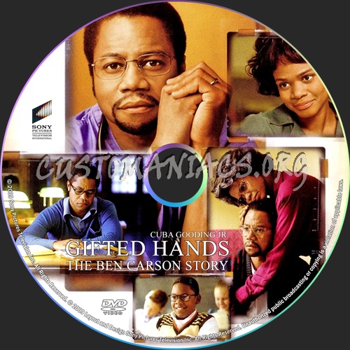 Gifted Hands: The Ben Carson Story dvd label