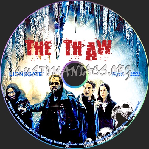 The Thaw dvd label