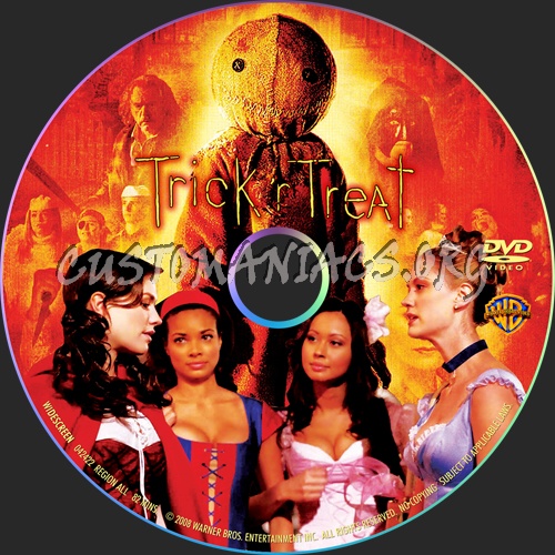 Trick 'r Treat dvd label