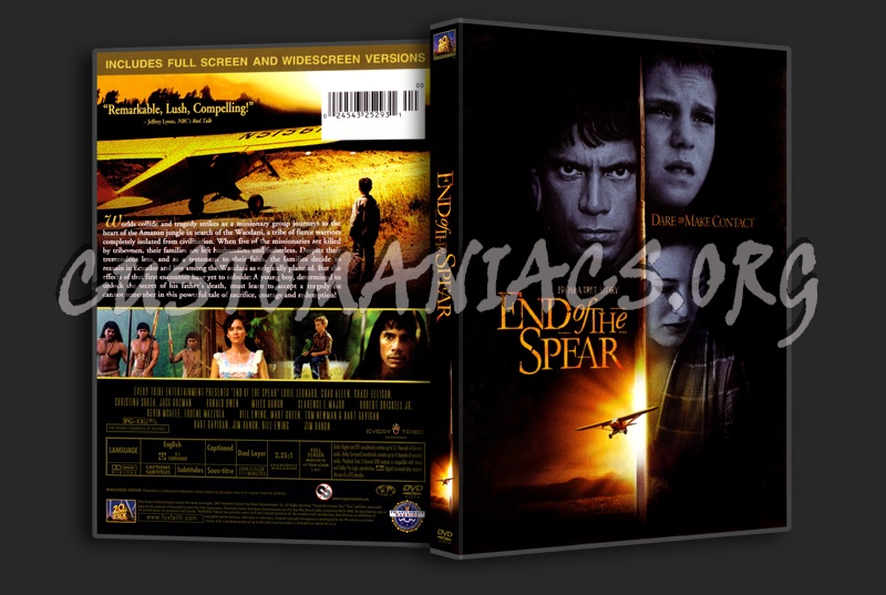 End Of The Spear dvd cover