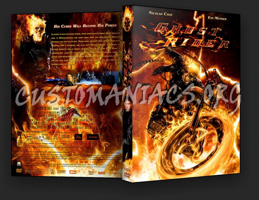 Ghost Rider dvd cover