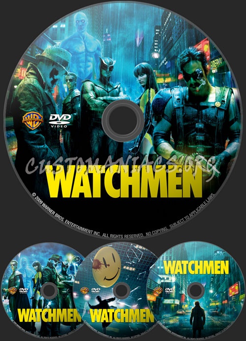 Watchmen dvd label