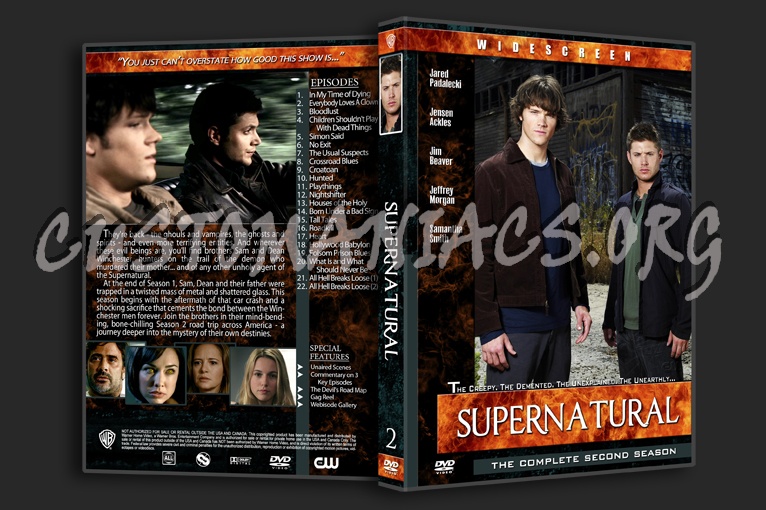 Supernatural dvd cover