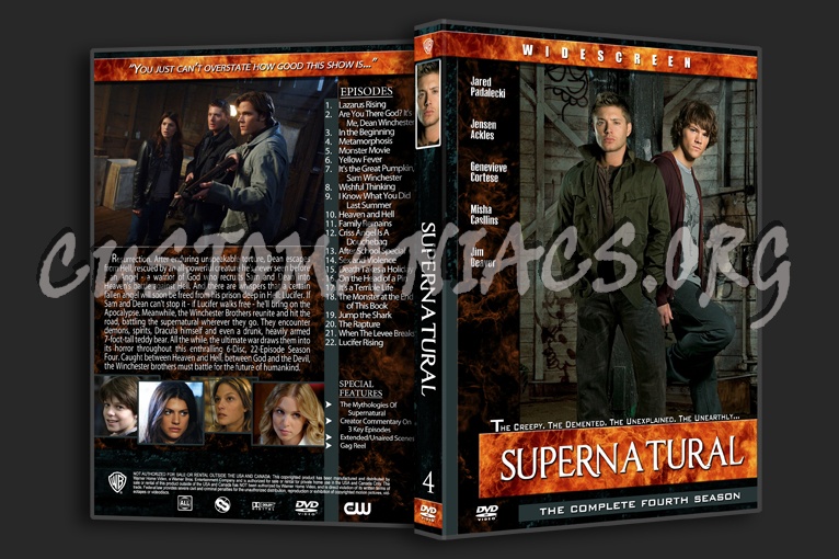 Supernatural dvd cover