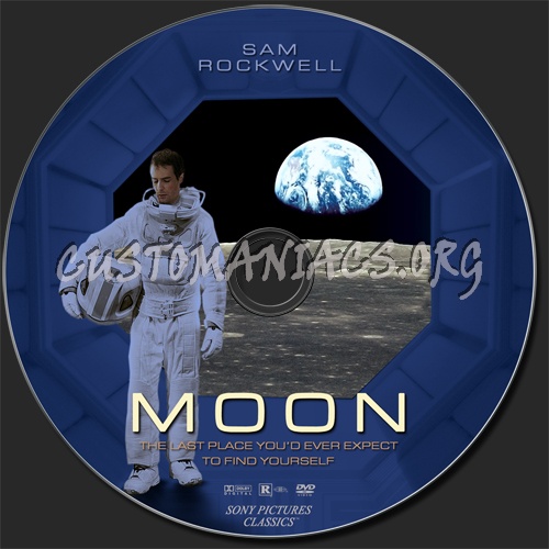 Moon dvd label