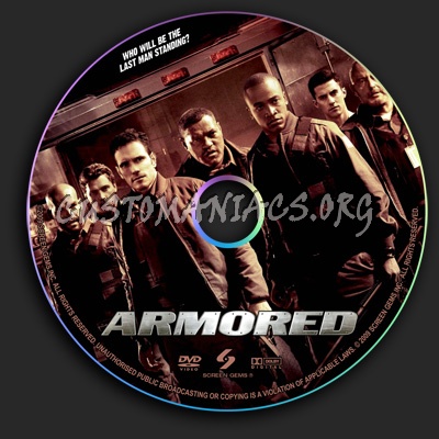 Armored dvd label