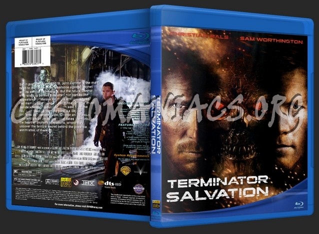 Terminator Salvation blu-ray cover