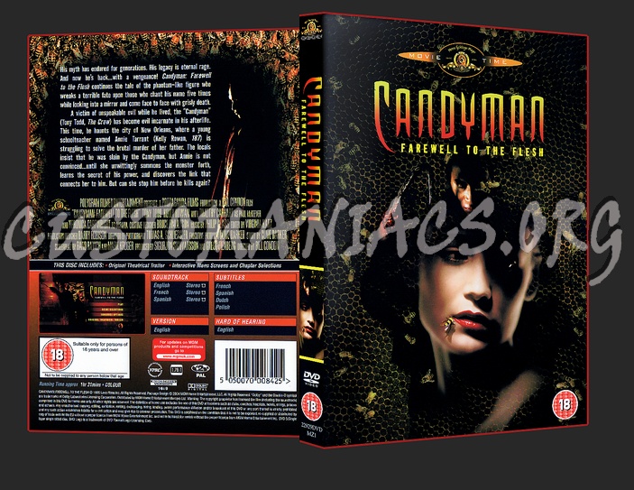 CandyMan Farewell to the Flesh dvd cover