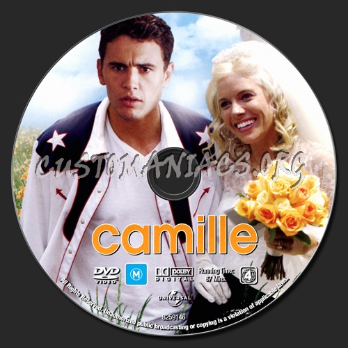 Camille dvd label