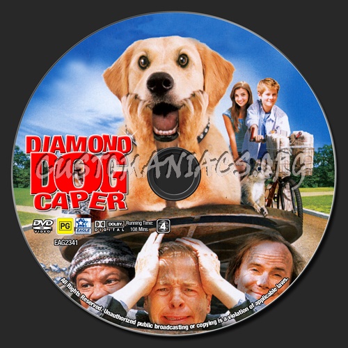 Diamond Dog Caper dvd label
