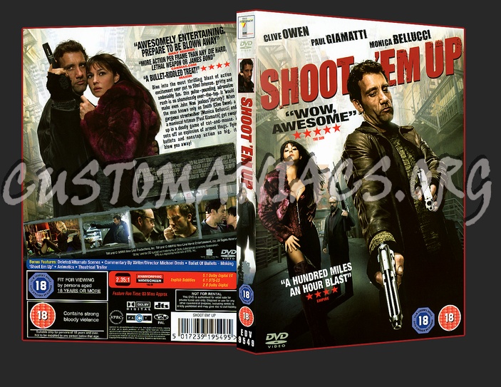 Shoot 'em up dvd cover