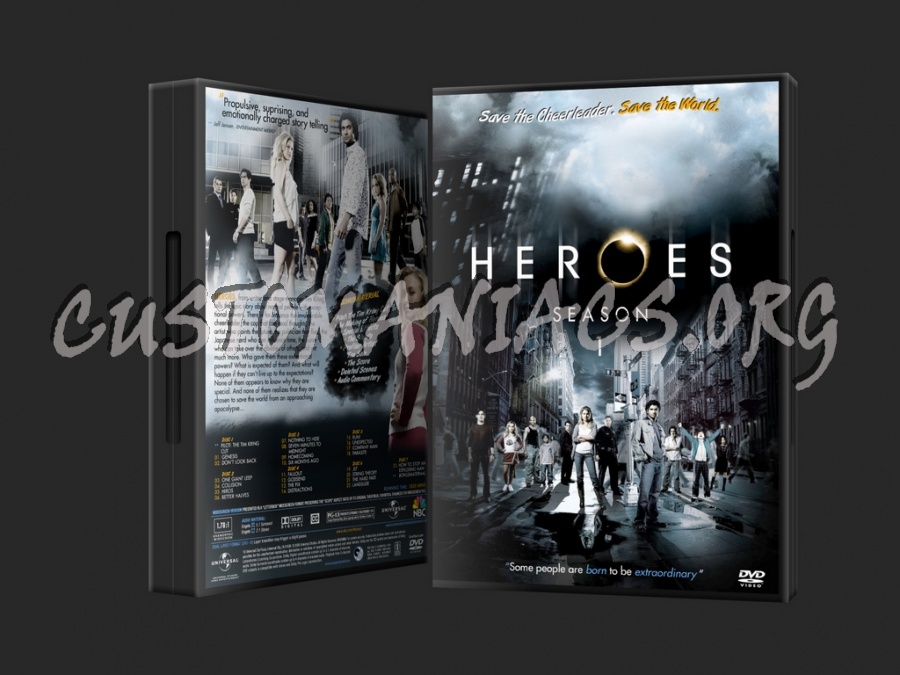 Heroes Boxset dvd cover