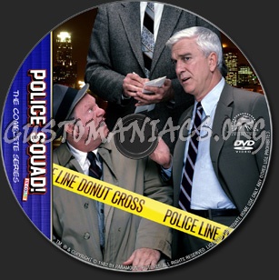 Police Squad - TV Collection dvd label