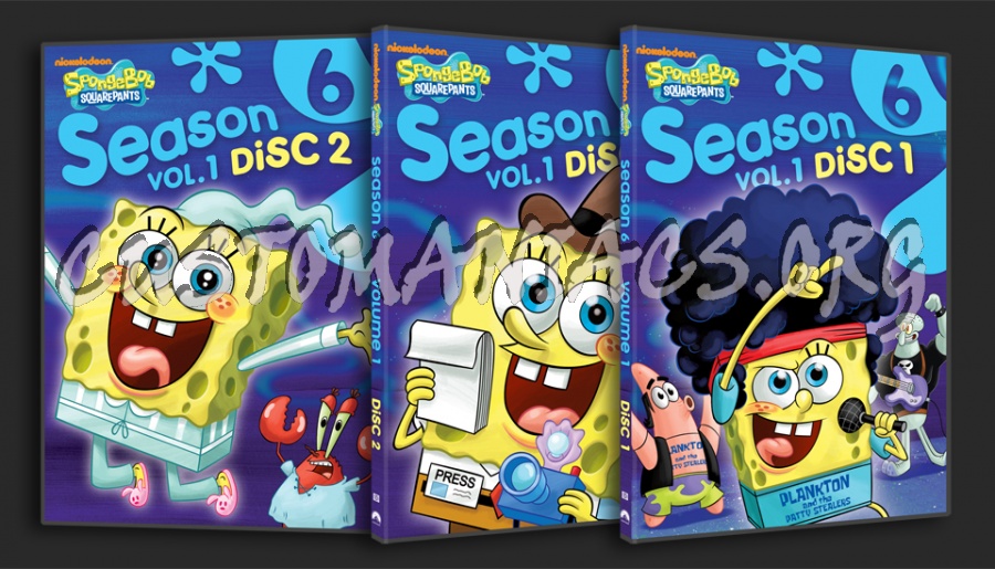 Spongebob Squarepants Season 6 Volume 1 