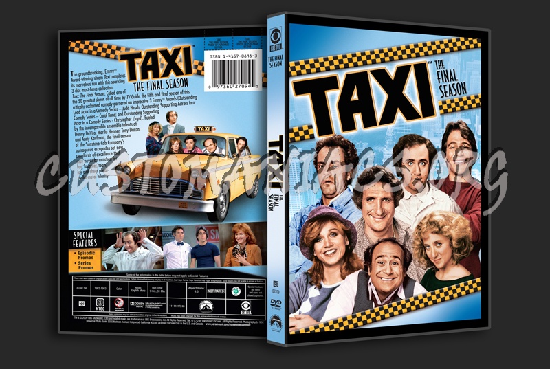 Taxi Season 5 dvd cover
