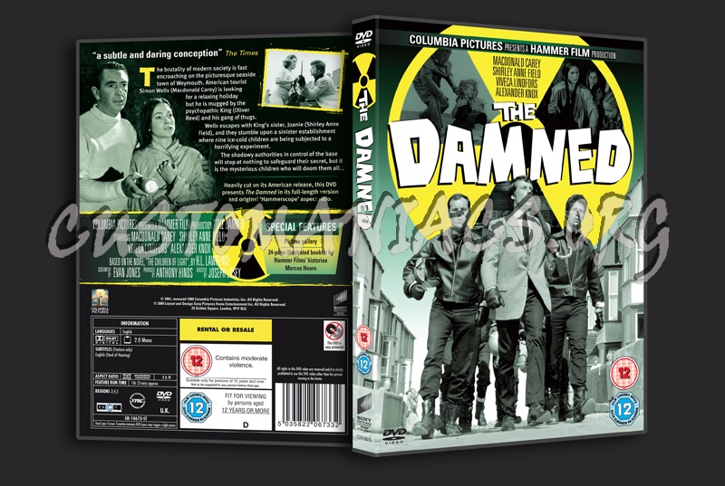 The Damned dvd cover