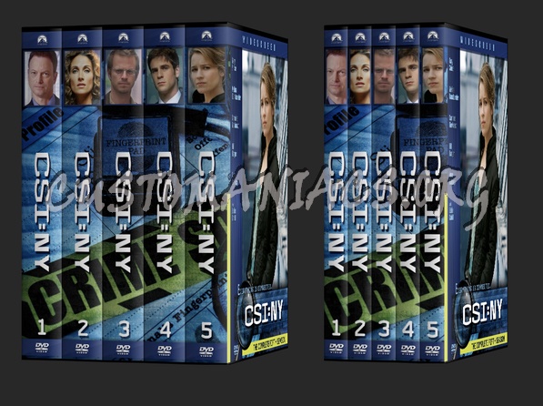 CSI: New York dvd cover