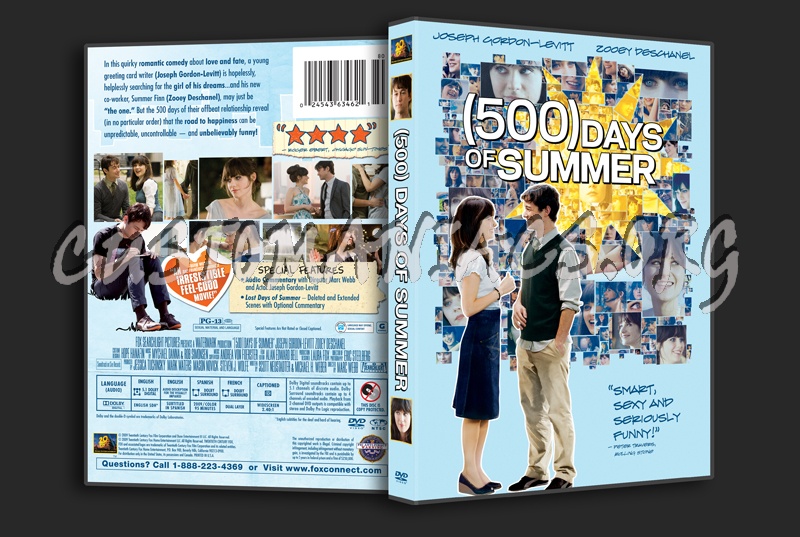 (500) Days of Summer dvd cover