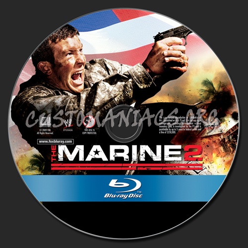 The Marine 2 blu-ray label