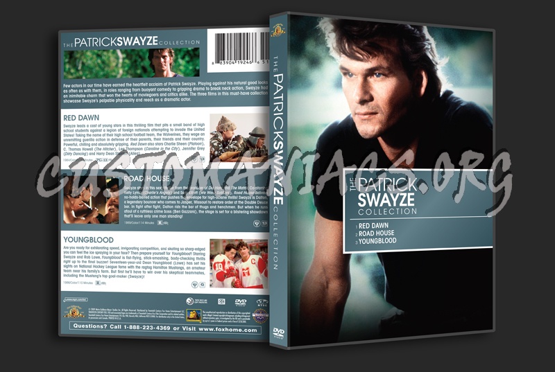 The Patrick Swayze Collection dvd cover