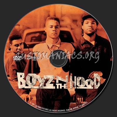 Boyz 'n' The Hood dvd label