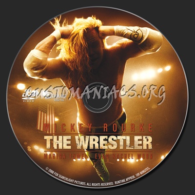 The Wrestler dvd label