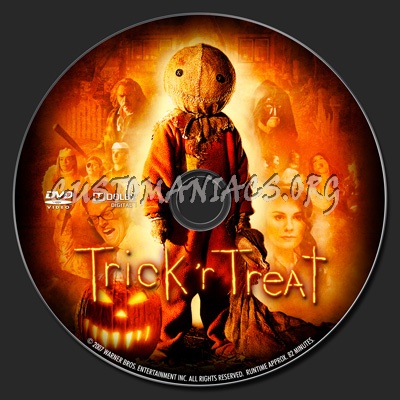 Trick 'r Treat dvd label