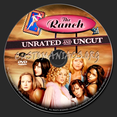 The Ranch Unrated dvd label