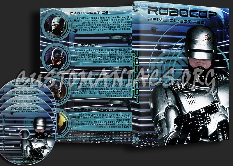 Robocop Prime Directives dvd cover