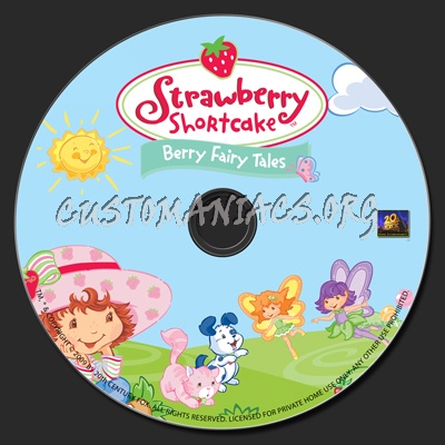 Strawberry Shortcake-Berry Fairy Tales dvd label
