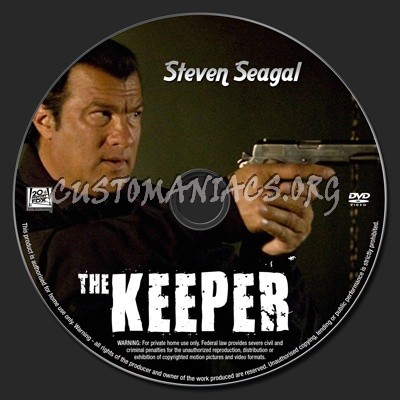 The Keeper dvd label