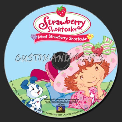 Strawberry Shortcake-Meet Strawberry Shortcake dvd label