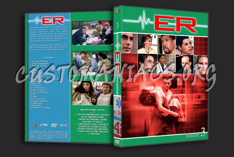 ER Emergency Room dvd cover