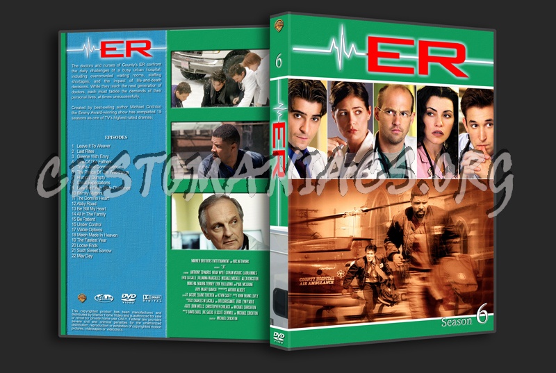 ER Emergency Room dvd cover