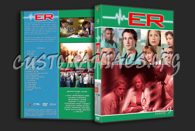 ER Emergency Room dvd cover