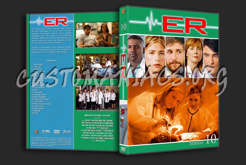 ER Emergency Room dvd cover