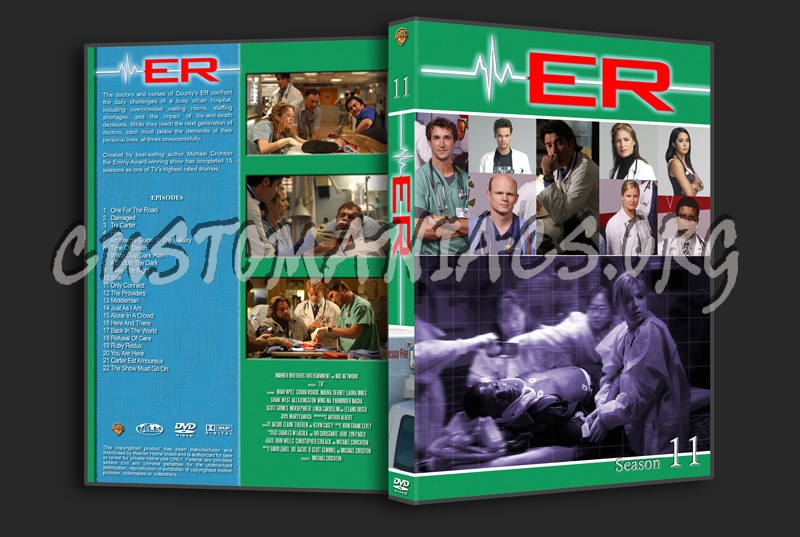 ER Emergency Room dvd cover