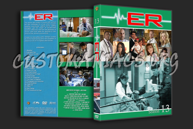 ER Emergency Room dvd cover